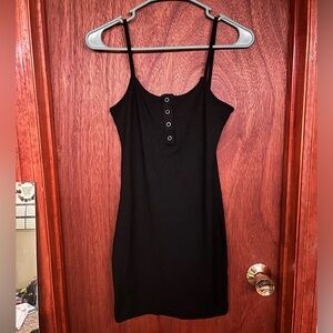 Bodycon casual black dress🖤💋